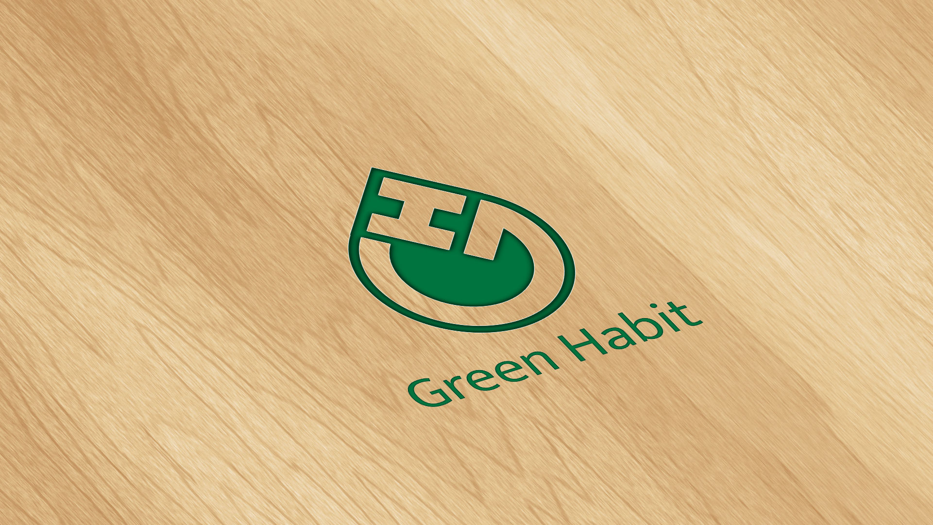 Green Habit Signboard